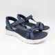 SKECHERS GO WALK FLEX SANDAL 女生款 涼鞋 141481NVY 運動涼鞋 休閒涼鞋