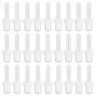 60 Pcs Plastic Louvers Pins White Repair Shutter Latch Window Fixing Gear