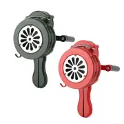 HG Hand Crank Alarm 110db Aluminum Alloy Portable Emergency Safety Manual Siren