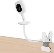 iTODOS Baby Monitor Mount Compatible with Nanit Pro Smart Baby Monitor & Flex Stand Baby Monitor, 8inches Flexible Arm Monitor Mount,Attach Your Baby Cam Wherever You Like