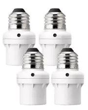 DEWENWILS Light Sensor Socket, Dusk to Dawn Sensor Socket, Light Bulb Socket