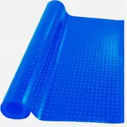 Garage Floor Mat Diamond Plate PVC Vinyl Flooring Roll Non-Slip 2.5mm Thick Blue