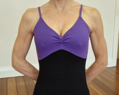 Ballet Leotards - Sansha Cotton Lycra Leotards in camisole style. Sizes 8-14