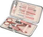 VimroD 7/10/12 Pcs Nail Tools Pedicure Scissor Nail Clipper Manicure Set Stainless Nail Cutter Personal Care Kit