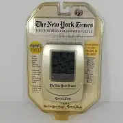 THE NEW YORK TIMES TOUCH SCREEN CROSSWORD PUZZLE Electronic HandHeld Game SEALED
