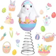 Zomiboo Easter Bunny Miniature Tree Topper Ornaments Easter Tree Topper Decorati