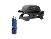 Kings Single Burner BBQ Portable - 11,500 BTU+ Plus Hanging Camp Caddy