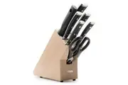 Wusthof Classic Ikon 8pc Knife Block Set | Black Made in Germany