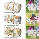 Portable Picnic Blanket Beach Mat Compact Sandproof Gear for Camping And Indoor