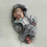 Lifelike Reborn Baby Dolls Boys - 17-Inch Real Baby Feeling Realistic-Newborn...