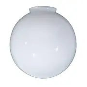 B&P Lamp 12" Opal Glass Ball Lampshade