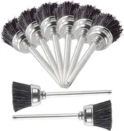 OHPHCALL Nail Drill Bit Cleaning Brush Set of 8 Nail Dust Remover for Manicure Tools Lightweight Sturdy and Durable