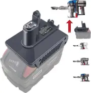 Adapter for Milwaukee 18V Battery Convert to for Dyson Type B DC31 DC34 Vacuum