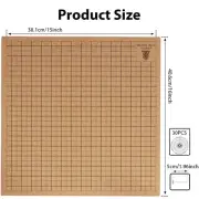 Macrame Board with Grids Double Sided Macrame Project Board with 30 T-pins lexKO