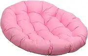 Fonowx Round Chair Mat for Hanging Egg Chair Thick Cushion for Indoor and Outdoor Use, Pink, as described