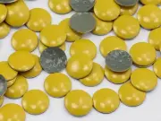 6mm Yellow Round Hotfix Studs - 100 PCS