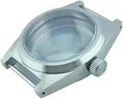 1pc 38mm Case NH35 Case 904L Stainless Glass Case Fit NH35/NH36 Movement Watch Case Men's Watch Case