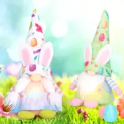 LED Easter Bunny Gnome Shelf Sitter