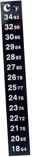 BUGUUYO Sturdy Fish Tank Thermometer Aquarium Thermometer Accessories Easy Use Ideal for Aquarium