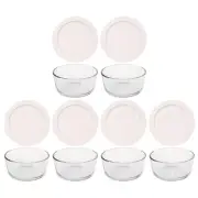 Pyrex Simply Store 7200 2-Cup Glass Storage Bowl with 7200-PC 2-Cup Nouveau Pin