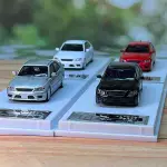 BBS 1:64 TOYOTA ALTEZZA RS200 咬地鯊 合金汽車模型 收藏品