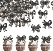 48 Pcs Edible Cupcake Toppers Suitable For Girls Birthday Party Anniversaries Baby Shower Birthday Cake Decorations Wedding Party Cake Decorations
