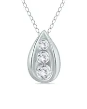 14K 0.50 ct. tw. Diamond Necklace