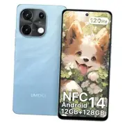 Note 100 Unlocked Cell Phone,8-core Android 14 Phones,12(6+6) GB+128GB Blue