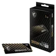 MSI [SPATIUM M470 PRO 1TB] SPATIUM M470 Pro 1TB PCIe 4.0 NVMe M.2 SSD
