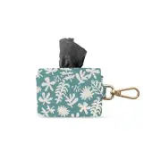 Fringe Studio Desert Flower Faux Leather Waste Bg Keychain