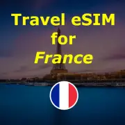 France Travel SIM eSIM | 30 Days, 5-20GB | Data Roaming On-the-Go