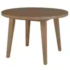 ALANYA HAMPTONS ROUND OUTDOOR SOLID EUCALYPTUS TIMBER COFFEE TABLE