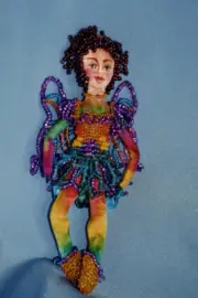 *NOS* (New Old Stock) "Art Deco Faerie" by Patti Medaris Culea