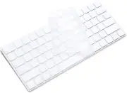 Ultra Thin Silicone Keyboard Protector Cover Skin for Magic Keyboard & Magic Key