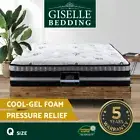Giselle Mattress Queen Double King Single Bed Pocket Spring Plush 35cm
