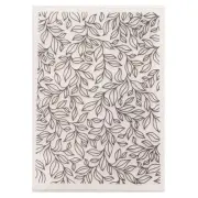 Elegant and Stylish Plastic Embossed Folder Template for Scrapbooking Designers