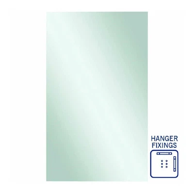 Thermogroup Jackson Rectangle Polished Edge Mirror - 1500x900mm with Hangers JS1