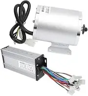 Vuzmode 2000W Electric Motor Kit, 48V Brushless High Speed Motor with Controller, for Scooter Electric DIY Engine System E-Scooter Brushless Controller