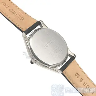 SEIKO 精工表 SUR305P1手錶 藍寶石鏡面 數字黑面 日期 黑色壓紋皮帶 男錶 【錶飾精品】