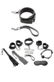 Master Series Master of Kink 10 Piece Deluxe Bondage Set