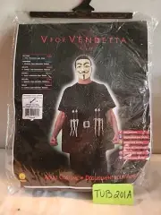 Rubies V For Vendetta Costume Adult Size M (MISSING MASK)