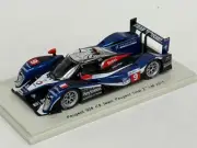 1/43 Spark Peugeot 908 Car #9 2nd Place 2011 24 H of Le Mans S2594 JP61