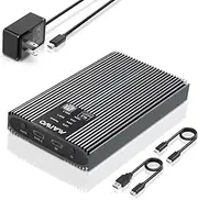 MAIWO M.2 SATA SSD Cloner, Dual Bay NGFF SATA SSD Enclosure Duplicator, USB C 3.1 6Gbps Speed, 8TB Capacity