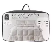 Adorn Living Plush Comfort Quilt Set - Super King