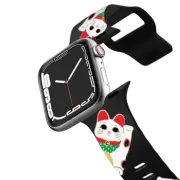 Apple Watch Series 4-6, SE (40mm) Impact Band Waving Lucky Cat