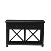 Belle Rosebud Console in Black