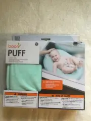 Boon Puff Inflatable Baby Bather with Quick Dry Microfleece Cover-0-6 months