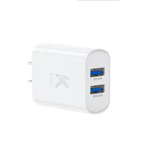 【KTNET】雙USB 5V2.4A充電器