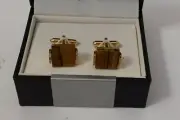 GEOFFREY BEENE MEN'S CATS EYE CUFFLINKS NIB