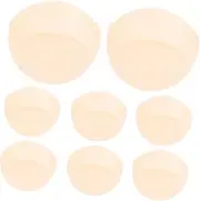 [WRITWAA] 40 Pcs Beach Bra Pads Bra Insert Sports Bras Pads Padding for Bras Bra Cushion for Bras Sponge Bra Pads Swimsuit Bra Invisible Pads Sports Bra Pads Swimsuit Pads Inserts